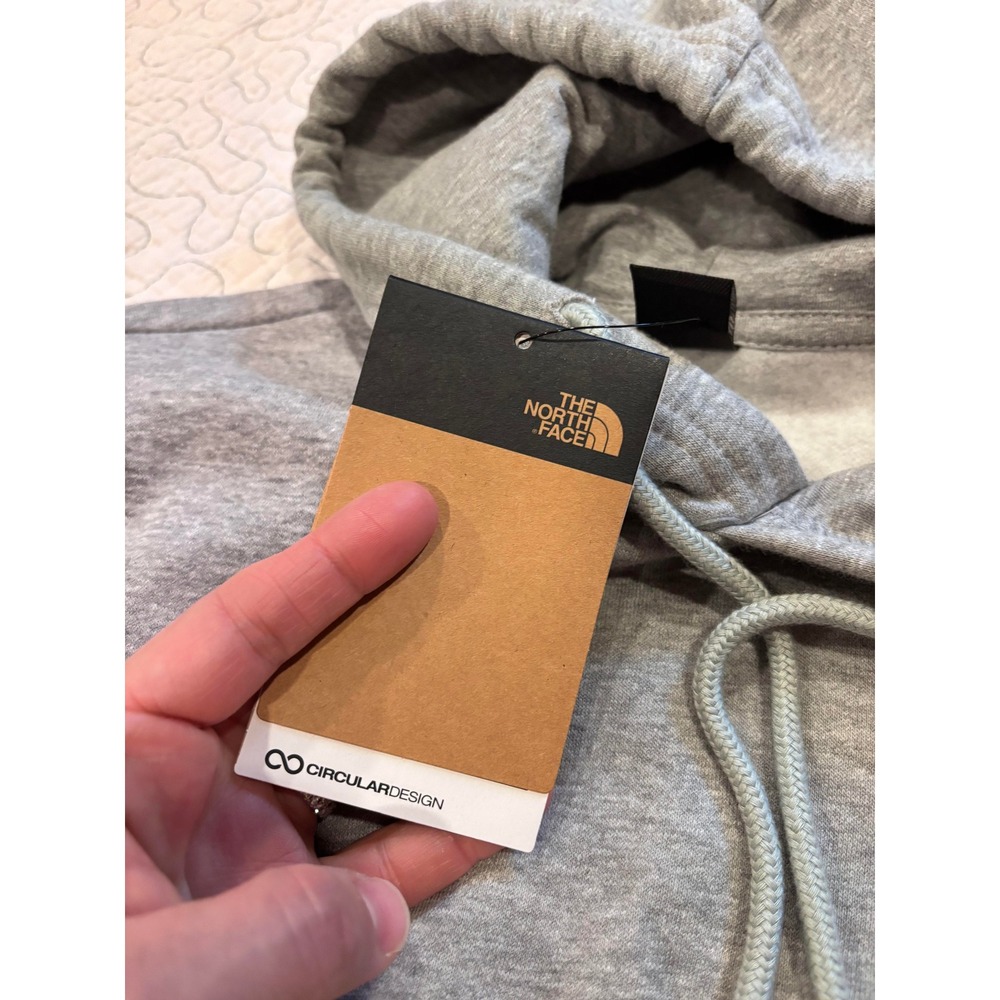 The North Face Womens Evo Throwback Hoodie Grey Heather Size XS - Picture 5 of 5